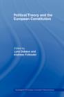 Political Theory and the European Constitution - Book