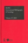 IBSS: Sociology: 2005 Vol.55 : International Bibliography of the Social Sciences - Book