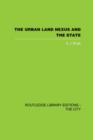 The Urban Land Nexus and the State - Book