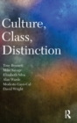 Culture, Class, Distinction - Book