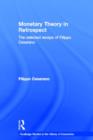 Monetary Theory in Retrospect : The Selected Essays of Filippo Cesarano - Book