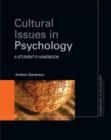 Cultural Issues in Psychology : A Student's Handbook - Book