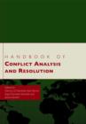 Handbook of Conflict Analysis and Resolution - Book
