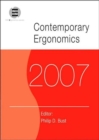 Contemporary Ergonomics 2007 : Proceedings of the International Conference on Contemporary Ergonomics (CE2007), 17-19 April 2007, Nottingham, UK - Book