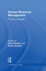 Human Resource Management: The Key Concepts - Book