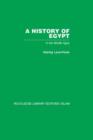 A History of Egypt : In the Middle Ages - Book
