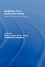 Auditing, Trust and Governance : Developing Regulation in Europe - Book