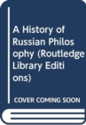 A History of Russian Philosophy - Book