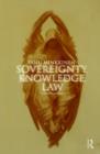 Sovereignty, Knowledge, Law - Book
