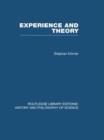 Experience and Theory : An Essay in the Philosophy of Science - Book