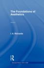 Foundations Aesthetics     V 1 - Book