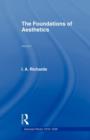 Foundations of Aesthetics Vol 1 - Book