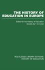 The History of Education in Europe - Book