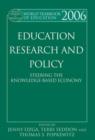 World Yearbook of Education 2006 : Education, Research and Policy: Steering the Knowledge-Based Economy - Book