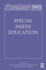 World Yearbook of Education 1993 : Special Needs Education - Book