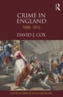 Crime in England 1688-1815 - Book