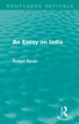 An Essay on India (Routledge Revivals) - Book