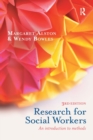 Research for Social Workers : An Introduction to Methods - Book