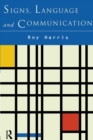 Signs, Language and Communication - Book