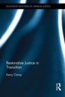 Restorative Justice in Transition - Book