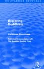Exploring Buddhism (Routledge Revivals) - Book