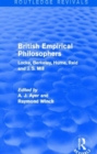 British Empirical Philosophers (Routledge Revivals) : Locke, Berkeley, Hume, Reid and J. S. Mill. [An anthology] - Book