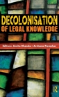 Decolonisation of Legal Knowledge - Book