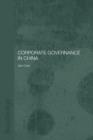 Corporate Governance in China - Book