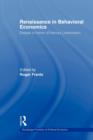 Renaissance in Behavioral Economics : Essays in Honour of Harvey Leibenstein - Book