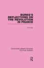 Burke's Reflections on the Revolution in France  (Routledge Library Editions: Political Science Volume 28) - Book