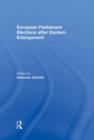 European Parliament Elections after Eastern Enlargement - Book