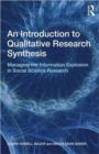 An Introduction to Qualitative Research Synthesis : Managing the Information Explosion in Social Science Research - Book