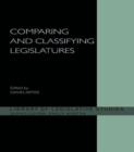 Comparing and Classifying Legislatures - Book