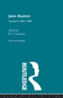 Jane Austen : The Critical Heritage Volume 2 1870-1940 - Book