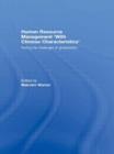 Human Resource Management 'with Chinese Characteristics' : Facing the Challanges of Globalization - Book