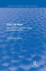 Paul de Man (Routledge Revivals) : Deconstruction and the Critique of Aesthetic Ideology - Book