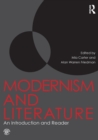 Modernism and Literature : An Introduction and Reader - Book