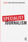 Specialist Journalism - Book