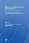 Education for Sustainable Development : Papers in Honour of the United Nations Decade of Education for Sustainable Development (2005-2014) - Book