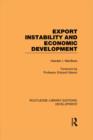 Export Instability and Economic Development - Book