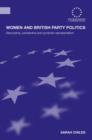 Women and British Party Politics : Descriptive, Substantive and Symbolic Representation - Book