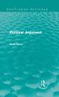 Political Argument (Routledge Revivals) - Book