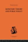 Monetary Theory and Public Policy - Book