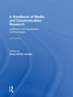 A Handbook of Media and Communication Research : Qualitative and Quantitative Methodologies - Book