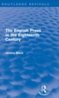 The English Press in the Eighteenth Century (Routledge Revivals) - Book