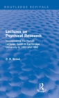 Lectures on Psychical Research (Routledge Revivals) : Incorporating the Perrott Lectures Given in Cambridge University in 1959 and 1960 - Book