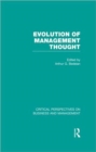 Evolution of Management Thought - Book