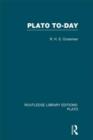 Plato Today (RLE: Plato) - Book