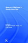 Research Methods in Sports Coaching - Book