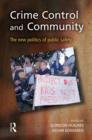 Crime Control and Community - Book